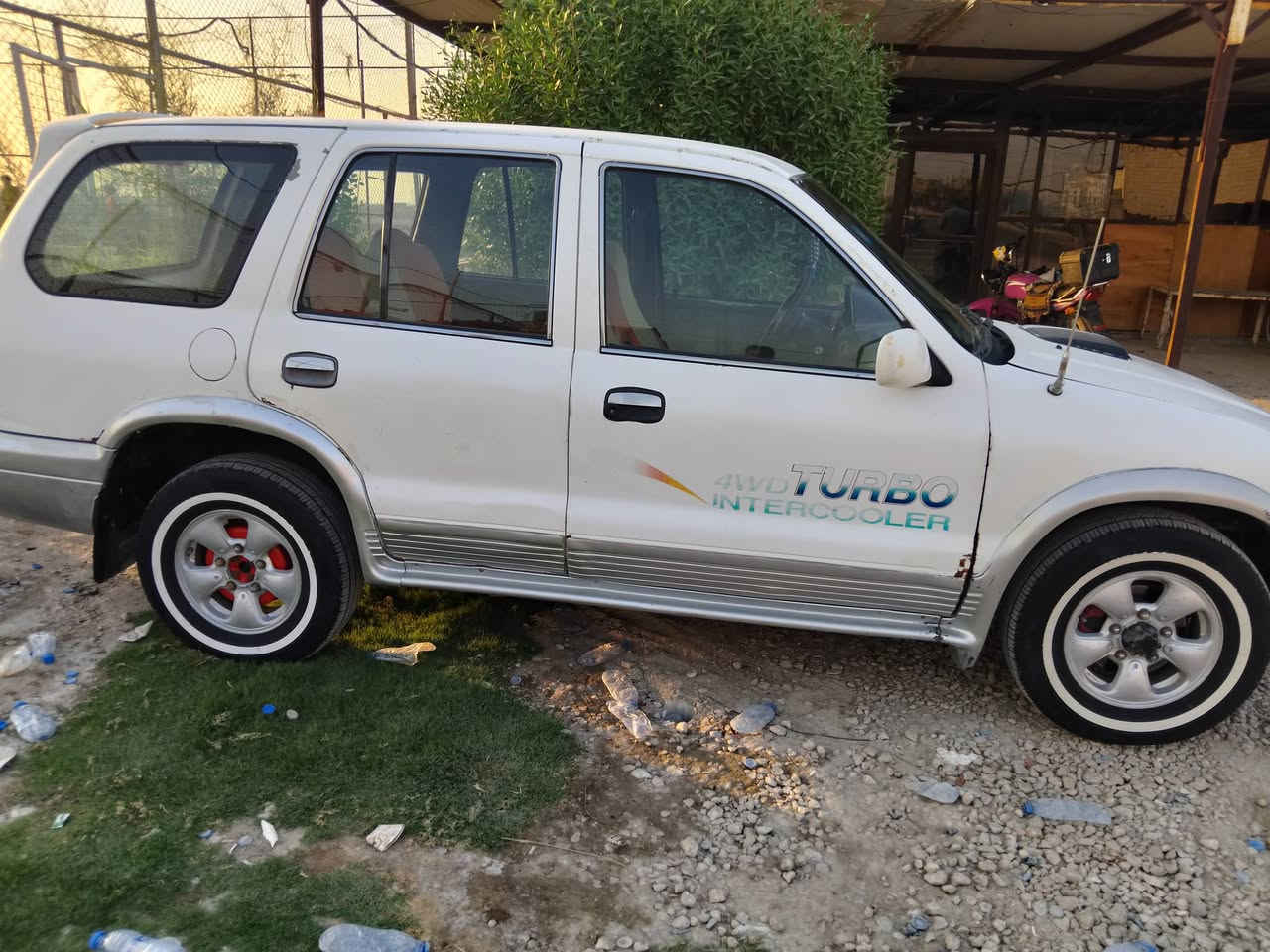 السلام عليكم سبورتج للبيع موديل ٩٦مكينه وكير ونجي ٢٠٠٠سته تخم تاير  تبريد شغال لايت زنون مكاني بابل *********** السعر ٣٥ وبيها مجال بسيط
