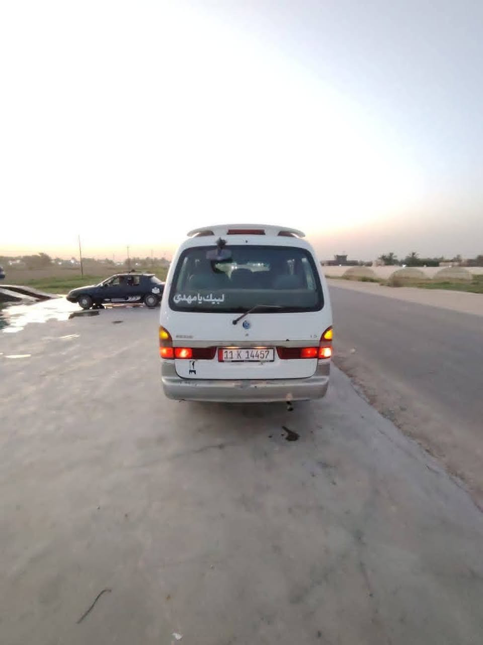 سياره بريجو شبوط موديل 2001مكفوله من لصبغ ومن كلشي كير محرك اكسن رقم نكليزي 120وبيه مجال رقم الهاتف***********
