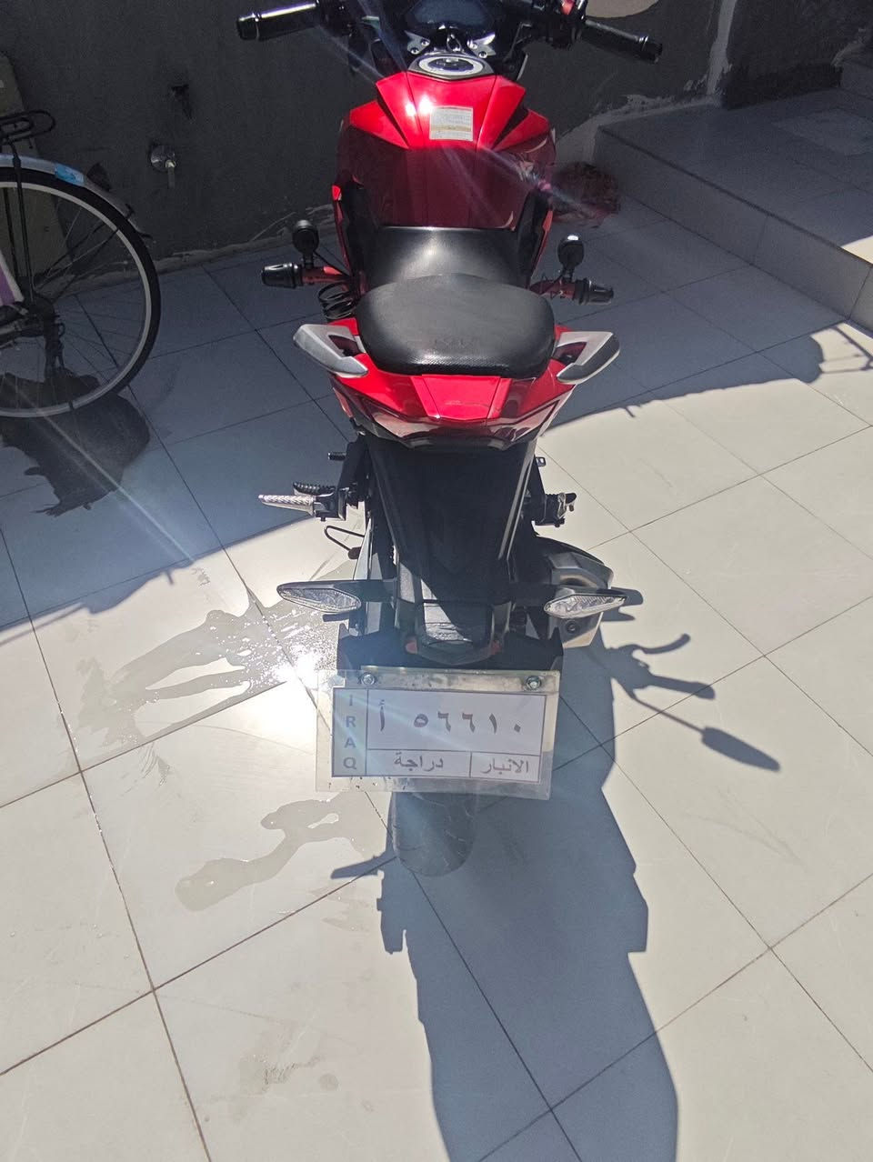 هاوجيDR موديل2021 لون احمر مسجل كامل تحويل ثاني يوم خالي من اي حادث او ضرر نشاط يخبل محرك160 نظافه 100/100 سعره25 وبيه مجال بسيط مكانه الرمادي ***********

