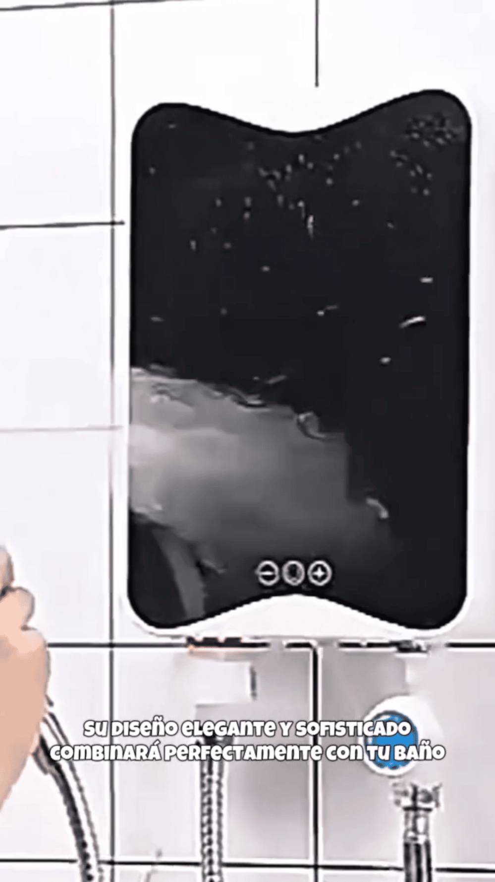 سخان فوري • ٥٥٠٠ واط • طقم دش