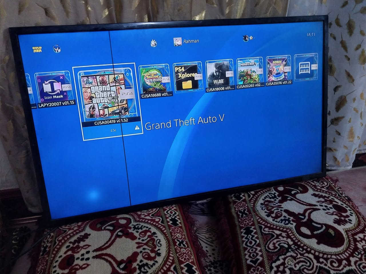 بلازما حجم 42 نوع Samsung بيها خط اسود خفيف ممأثر عالصورة
100 ألف مكاني حلة
***********
