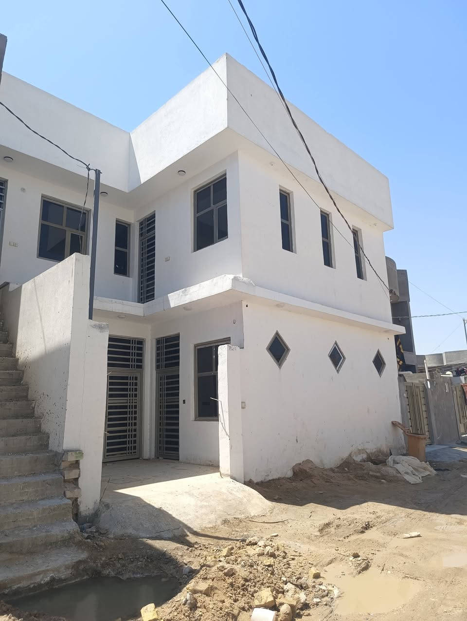 دارللبيع مساحه 170متر حي لامين الثانيه شارع 80خلف حلويات قصر الشام طابوزراعي سند 25
الدار الطابق الفوك مفصول عن الطابق لارضي يرهم عائلتين او ايجارات السعر وباقي التفاصيل خاص اوتصال 
***********
***********
ملاحظه توجد عدنه جميع القطع والبيوت مستعدون جمعيع العروض داخل محافظة بابل
