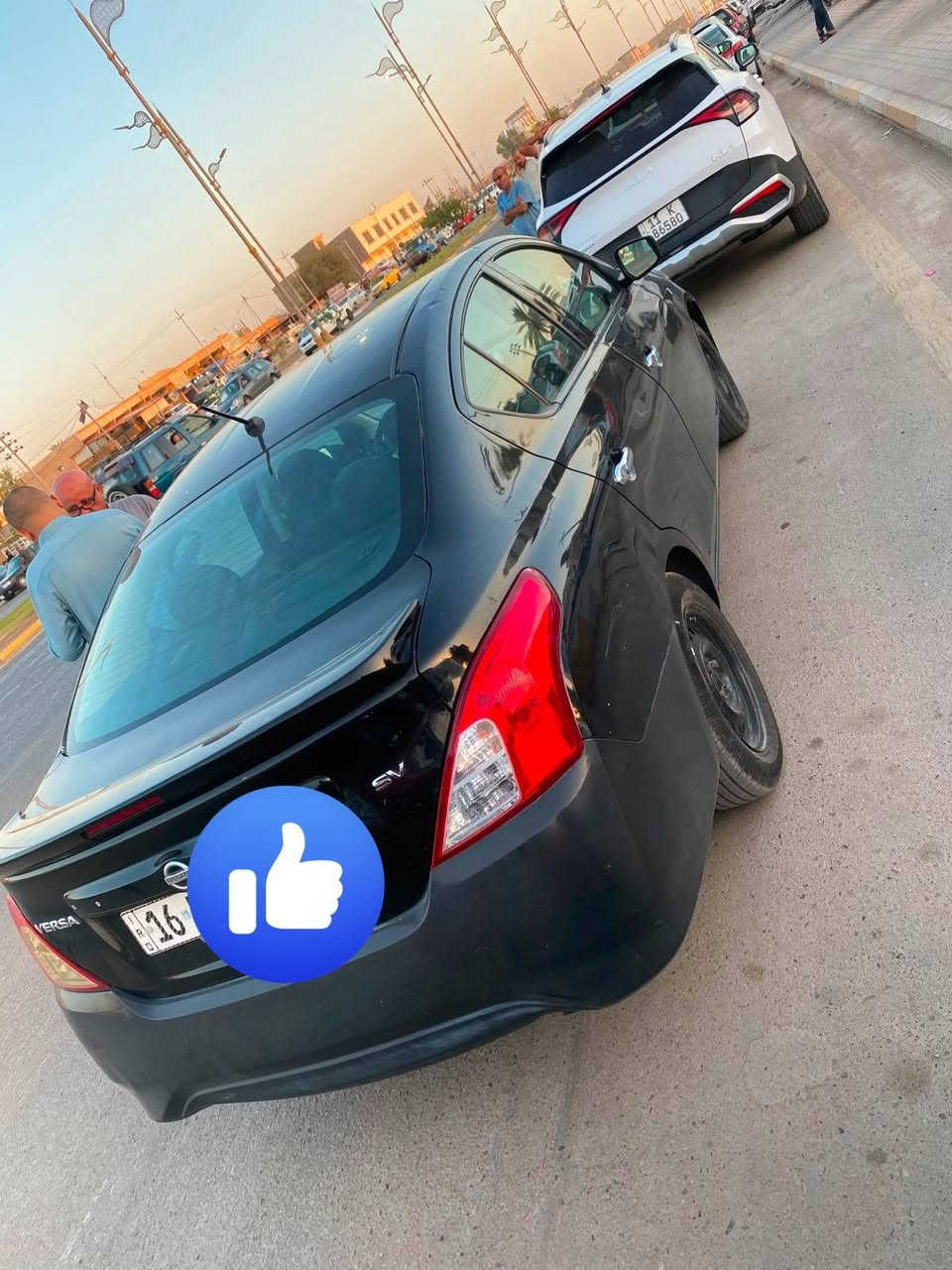 نيسان فيرسا موديل ٢٠١٨ رقم قادسية جاهزة السعر ٧٥ و بيها مجال التواصل مع الرقم ***********
