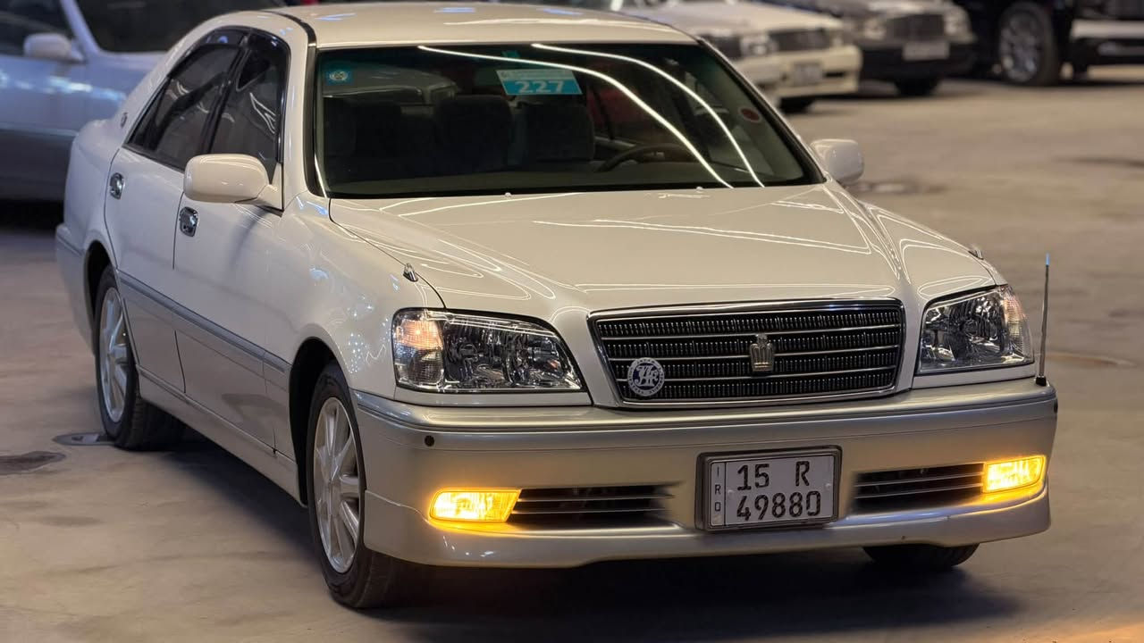 TOYOTA CROWN ROYAL SALON 👑
للبيع تويوتا كراون 2002.
اللون           ابيض محجل   😊.

❗️فقط للذواقة لليدور جديد واصولي وكفاله عامه.

رقم انبار .  تسجيل جديد قرار. 102. شرط المداور ثاني يوم سنويه نافذه لغاية 2031  وستوها صاعده هزه جديده شرط ثاني يوم بأسم المشتري وشرط اسجلت بفترة قرار 102. 
مكفوله كفاله عامه عراق ويابان  من كص وضربه ونقل جثه وصبغ  ورسميات والاصوليات والغرامات.
المواصفات 👇. فول بطن 
4 دكم.
كرستال. 
مكينتها ديفور الجبير 
ويل نجمه ابيضّ اصلي.
كشنات كهرباء.
برده خلفيه كهرباء اصليه.
مري كهرباء+هيتر♨️.
تبريد ثلج ❄️+سبلت متحرك.
داخل بيجي  مطعم بصاج.
شاشه كرستال ترحيب.
لايتات كرستال زنون اصل.
بگ لايتات كرستال لد.
ستيران كهربائي 
تبريد خلفي 
ثلاجه 
دبل شاشه كيجات ليزري + إلكتروني 
كامره خلفيه دوار.
لحيه اماميه.
اريل امامي كرستال 
سستم نياكل متكامل. اصلي 
تخم تاير +حداديه جديده اسفنجه.
غراض مال جنطه كامله.
والسياره ماعايزه برغي كامله على اخر حبايه.
والسياره بالواقع اجمل من الصور بهواي.📷
العنوان🏡ألنجف الأشرف.
السعر💵. 162 وبيها مجال قليل جداً جداً.
للأستفسار 📞📲 ***********.  ليث حازم.  
رجاءً اذا ماعجبك السعر او مو شراي اعگب المنشور او تعلق تعليق حلو يدل على اخلاقك الراقيه وكلشي اكو بالسوگ.
