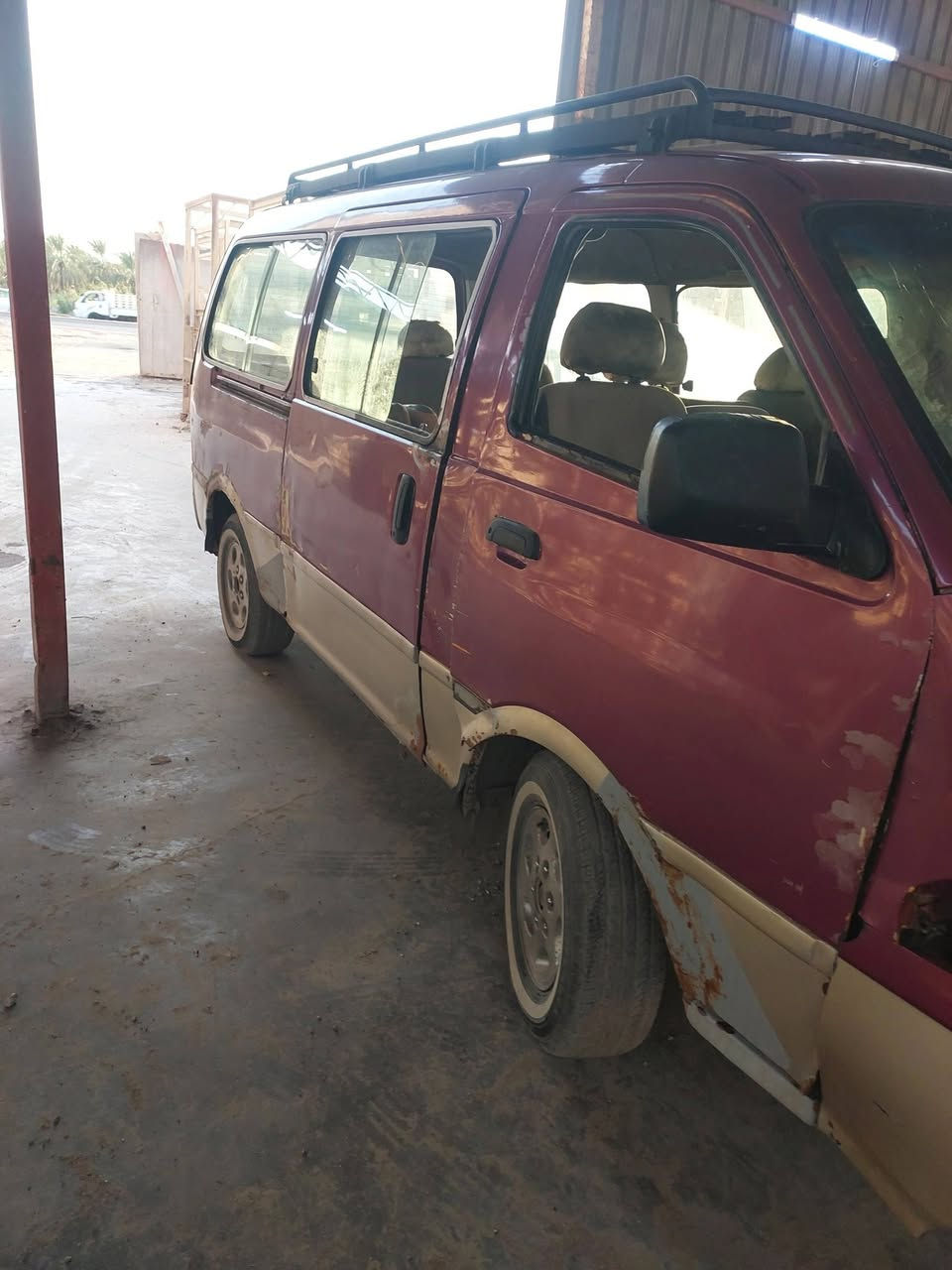 سلام عليكم البيع كيه بريجو موديل 96رقم بغداد مابيه لاكص ولا معجون نضافه شوفت عينك الستفسار عل رقم ***********مكان سياره بغداد المدان
