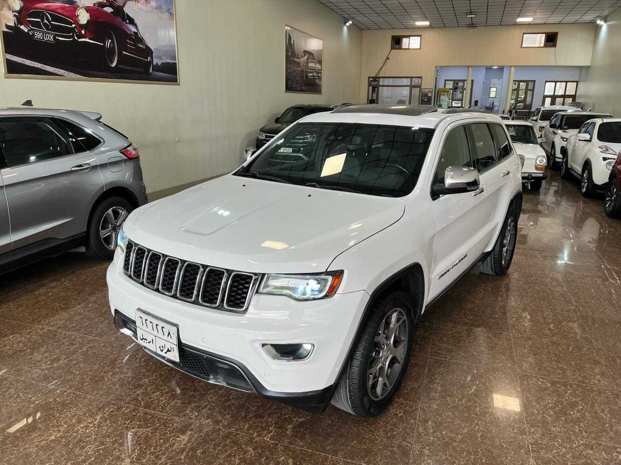 JEEP GRAND CHEROKEE LIMITED 

موديل: 2019
وارد: امريكي
رؤيشتن: 86,000مايل
نرخ: 20,000$
مؤبايل📞: ***********
***********
ناونيشان:هةولير _معرض هاشم للسيارات 
شةقامي ١٠٠م بةرامبةر دائيرةي گمرگ سيارات

‏HASHM_FOR_CARS___هاشم للسيارات 

موديل: 2019
وارد: امريكي
ماشي: 86,000مايل
السعر: 20,000$
تلفون📞: ***********
***********
العنوان:اربيل _معرض هاشم للسيارات 
شارع ١٠٠م مقابل دائرة كمرك سيارات 

‏HASHM_FOR_CARS___هاشم للسيارات
