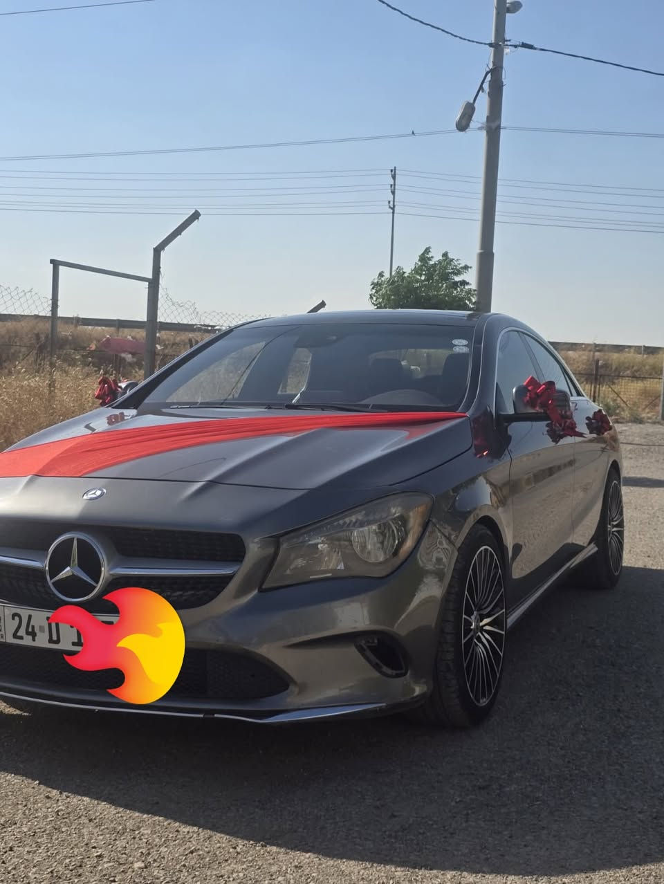 CLA 250.     2018
فول مواصفات  توين توربو
كشنات جلد 
كشنات تدفئة
سقف بانورامي 
كروز سرعة 
السيارة اقتصادية وباقي المواصفات معروفة

٣ مودات قيادة 
السيارة بيها شوي بارد 
السيارة ماشية ١٠٠ الف مايل 
رقم دهوك سنوية جديدة 

بيع فقط 180 ورقة وشوي مجال 
للتواصل ***********

