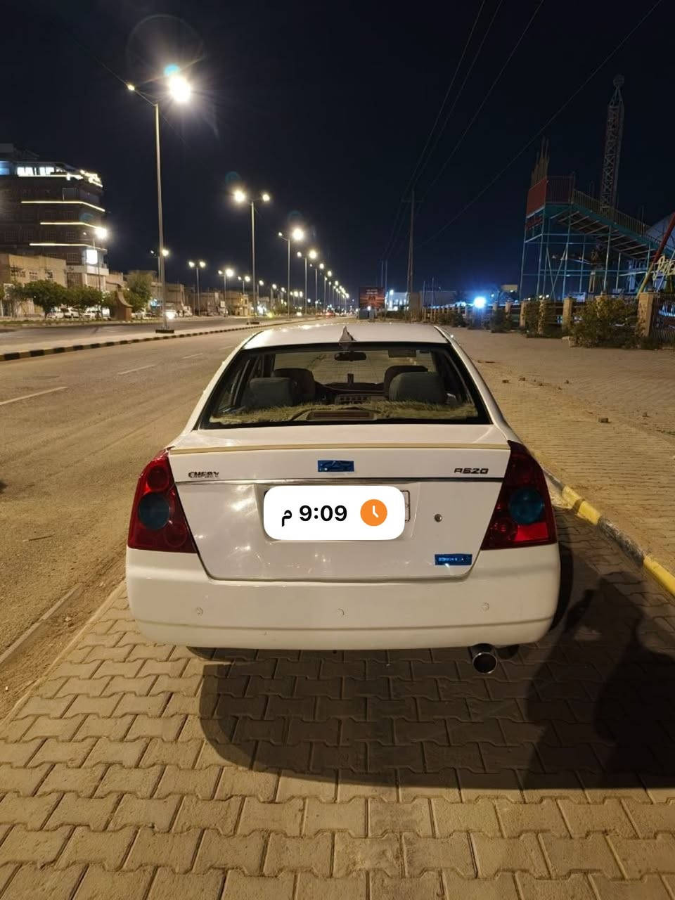 شيري A5 2012
السلام عليكم اخوان شيري اي فايف موديل 2012 رقم بغداد محرك بلادي  كير أوتوماتيك ميكانيكي كير وحرك مكفولات  بيها دحچه صغيره بل جاملغ مصلح علئ البارد
 حداديه معمره جديده  بل كامل امامي وخلفي تبريد ثلج تخم تاير جديد كهربائيات كلها شغاله باتري جديد سياره باسمي ثاني يوم تتحول مشروع وطني وين ما جان تتحول سنويه صالحه لل 28 دوشمه توني شديتها جديده سيارة مكفولة من كلشي ونظافتها تشهد علي ايدي وتخبل
السعر 46$ وبيها مجال بسيط 
الواتساب ***********
مكاني النجف المهندسين

نص مكتوب في الصور:
- 9:08 م
- 9:09 م