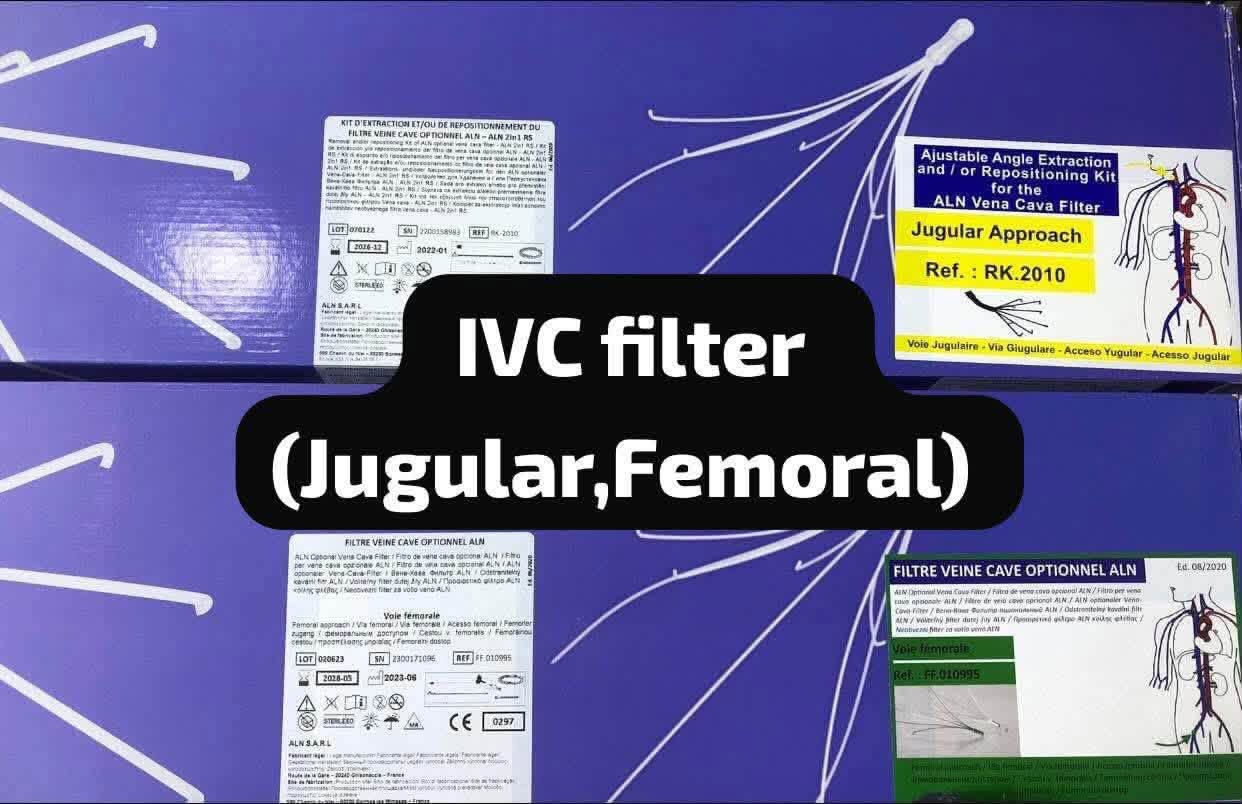 📢 متوفر الآن – Femoral IVC Filter
نوفر لكم فلتر الوريد الأجوف السفلي (Femoral IVC Filter) المصمم للمساعدة في التقاط الجلطات الدموية ومنع انتقالها إلى الرئتين، مع تصميم عملي يتيح سهولة الإدخال عبر المدخل الفخذي.
كذلك يتوفر Jugular IVC Filter
🔹 تصميم دقيق وسهل الاستخدام
🔹 مناسب للإجراءات التداخلية الوعائية
🔹 جاهز للتجهيز والاستخدام في المراكز والمستشفيات
🔹 متوفر بكميات محدودة
للطلب والاستفسار:
📞 ***********
🏢 مكتب شريان للمستلزمات الطبية
📍 العنوان: بغداد – باب المعظم – تقاطع الصرافية – عمارة الجوهرة
