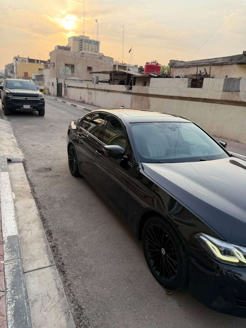 بي إم دبليو 540i • ٢٠٢١ • حادث