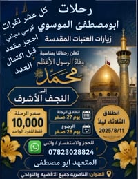 زيارة العتبات • النجف الأشرف • ٢٧ صفر