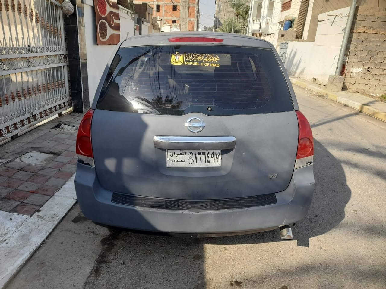 السلام عليكم.... 
للبيع
نيسان كويست 
٢٠٠٨
المواصفات
محرك 6V 
3600
سبعه ركاب
3قطع تبريد
حساسات خلفيه
مري كهرباء
دفع رباعي AWD
داخل لونين
اناره داخليه
رقم بغداد
سنويه جديدة 
تحويل ثاني يوم
تخم تاير جديد
السياره داخلة صبغ قاط أول وشاصي مكفول 
مكان السياره : الانبار الرمادي
السياره ترايها للسليمانية 
قوية مال جناي 
تحتاج بعض الترتيبات 
السعر المطلوب:58

الاستفسار:***********
