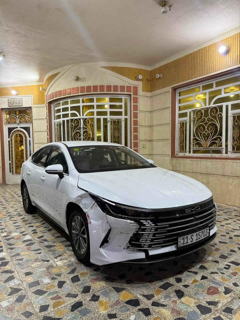 سلام عليكم 
البيع BYD  دستروير 
موديل 2025 رقم بغداد 
ماشيه 14 الف 
مكفوله كفاله 
ماعده ربع دعامه وشبر بل جاملق فقط
باقي السياره كفاله عامه 
السعر 18500 بيها مجال بصيط 
العنوان بغداد جسر ديالى الجديد 
تقاطع 9 نيسان 
الاستفسار  *********** 
ابو محمد الشمري
