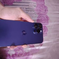 14 برو ماكس لون مميز 💜💜 بطرايه 81 ذاكره 256 جهاز ممبدل بي شي مكاني بغد...