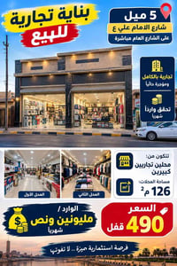 بناية تجارية • مؤجرة • شارع الامام علي