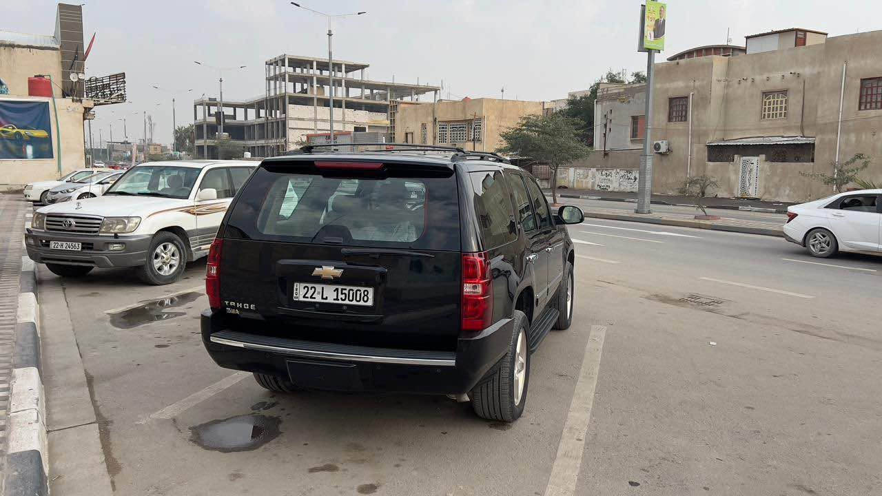 تاهو 2009. خليجي كفاله عامه 
رقم أربيل. 
 فول موصفات 
سياره بدون نقص برغي 
البصره القرنه 

*********** القرنة, البصرة
