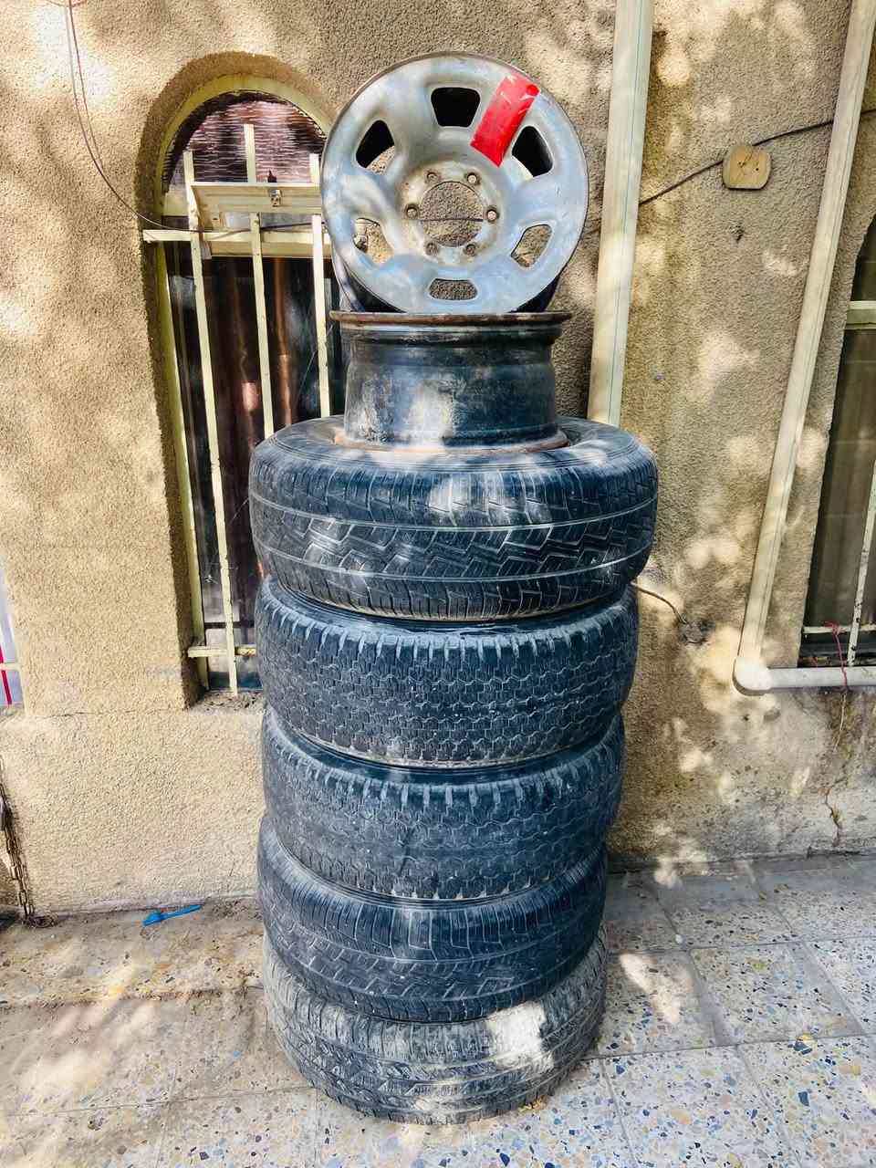 تخمين ويل وتاير حجم 16 نيسان باترول نظاف جداً سعر التخم 300 الف
تخم ويل فقط نظيف جداً سعره200 الف
غير متواجد على الفيس 
***********
