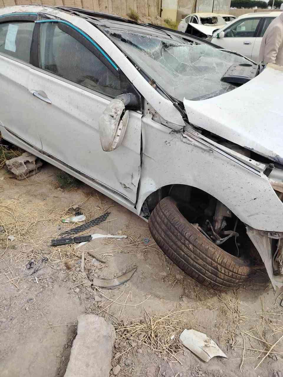 سوناتا ٢٠١٣ • حادث • رقم سليمانية