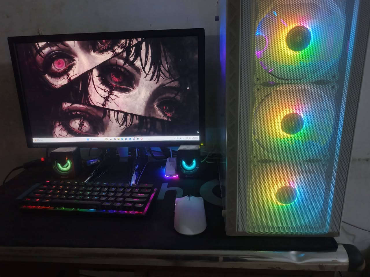 كيس جيمينج • RX 6600 • Ryzen 5 5500