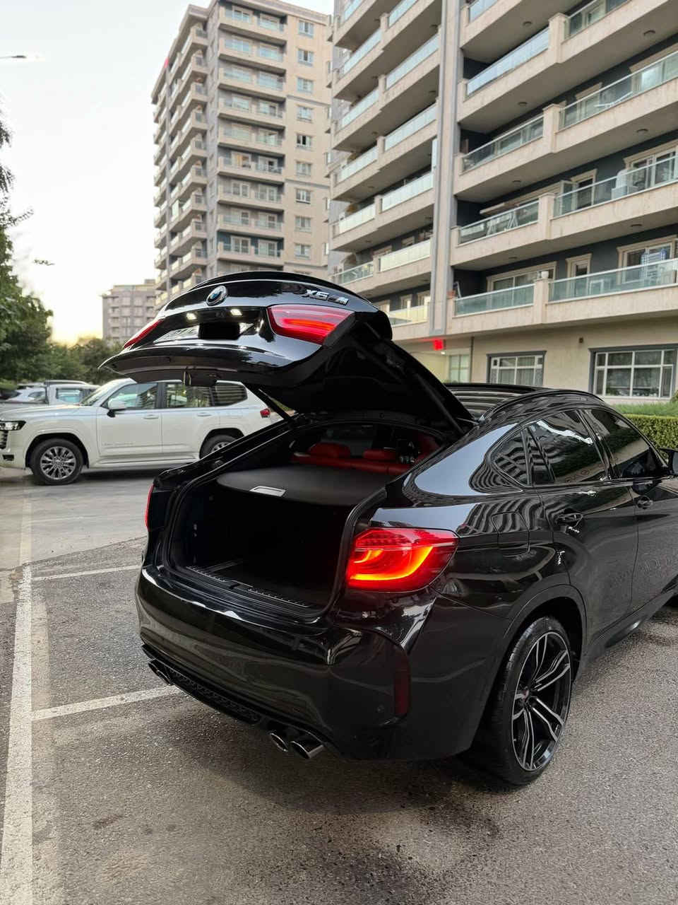 🇩🇪  📦  BMW X6 M pawar 🚀🚀
بی ام موديل 2017 صفر شركه العروش بصمتين وياها طلب خاص سياره تحفه 8 سلندر بلادي M فول مواصفات ( سلايد ، داتاشۆ ، داخل احمر ، پردات ، کشنات بلادي M , کشنات تدفئه و تبرید ، ابواب شفط ، صندوك کهرباء شفط ، رادار و خط مال طريق ، گير بلادي M , سيستم صالنصات  بلادي) و بيها هواي مواصفات سياره بيها واحد قطعه صبغ بدون حادث بدون داخل بشرط گير محرك و كهرباء كل بشرط فحص مابيها اى نقص سنويه رقم كلها جديد بأسمي + كتاب تضليل 
تليفون 📞 : ***********
مکان سیارە : بغداد الكرخ بغداد, العراق
