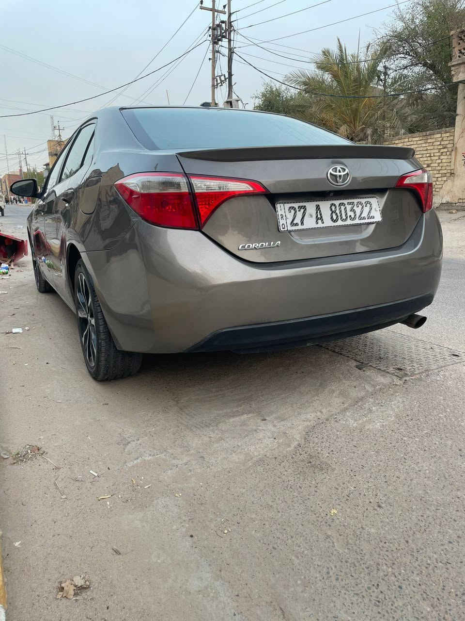 سلام عليكم كورلا 17xli
فول موصفات 
داخل جلد اسود 
بصمه 
تحكمات 
كروز سرعه 
تدفئى كشنات 
كشن كهرباء 
فتحه سقف 
رقم ذي قار بسمي 
حادث جاملغ خلفي 
وقبق صندوك 
وبيه كم ملاحضه 
مكينه 1800
سعر 123
وبي مجال بسيط ***********
