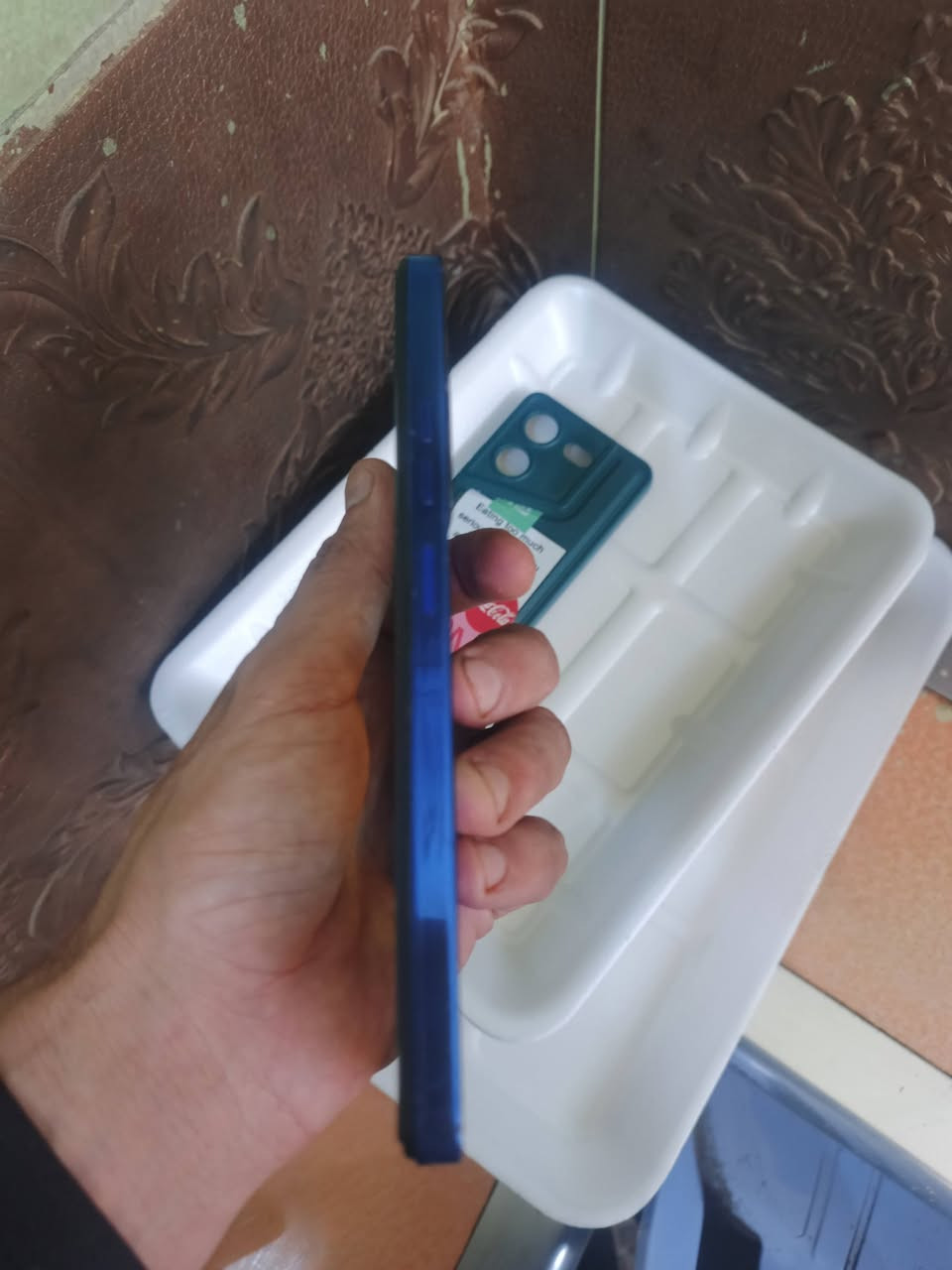 تكنو بوفو ٥ نضيف كلش بس يحتاج تبديل ضهر ذاكره ٢٥٦ سعره ١١٠ قفل قفل *********** مكانه طويريج
