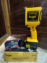 Tuya 2026 • بلّور نفخ • بطارية 21V