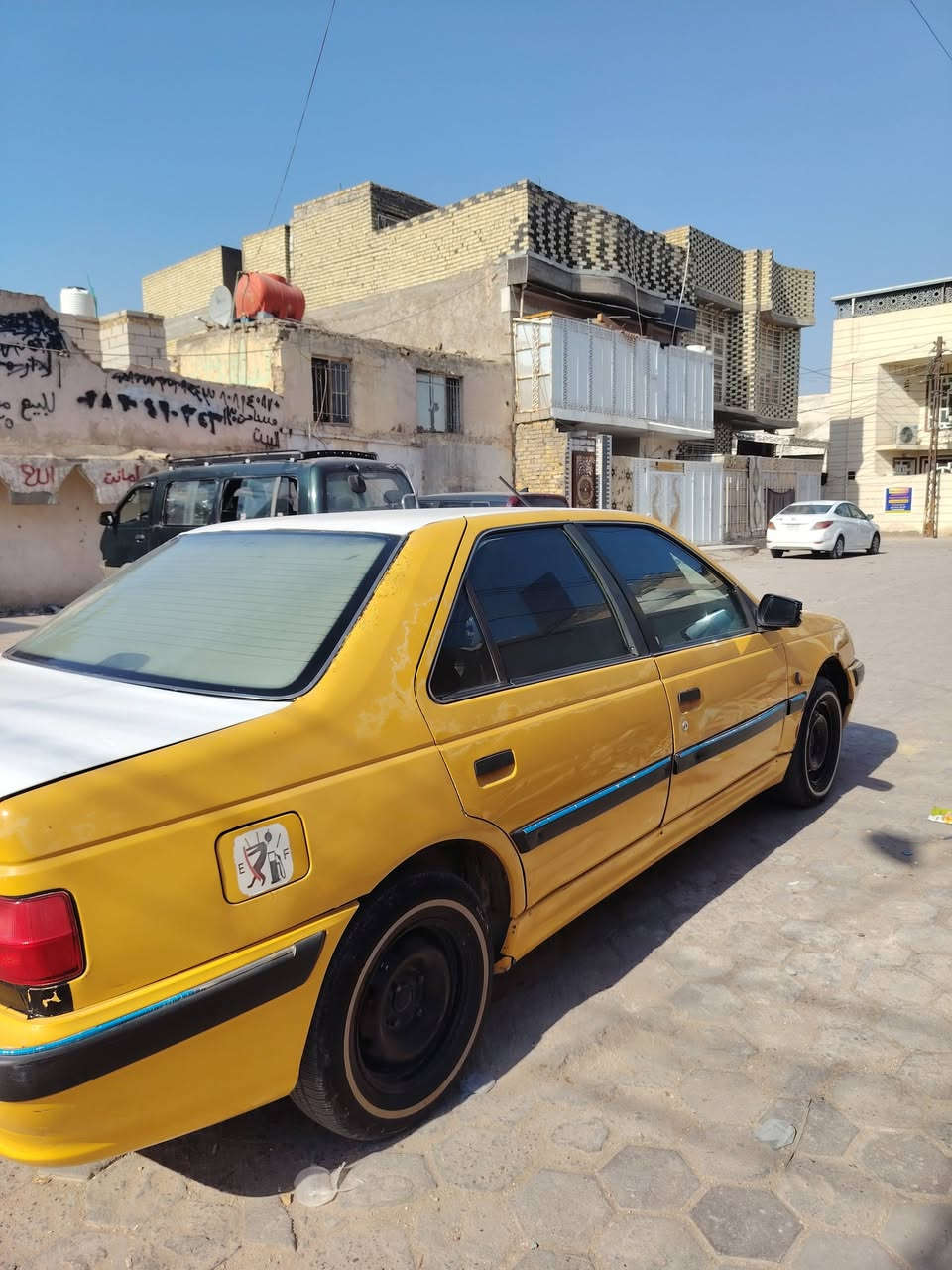 بيجو بارص رقم بغداد موديل ٢٠١٣شرط راعيها يريد مداور
مكينه ايساكو قبل ٦ اشهر شادها 

دبلات جدد هوزن صار اقل الشهر من فاتحه ومبدل كلشي بي 

عينه وصينيه وفلاوين كبل شهر شادهن جدد

باتري جديد هوه وضفيرته

 تبريد ثلج ❄☃️ تجي وتشوف بعينك

تخم تاير ابو الخط جديد 

البريك ستوني مسويله ادامه عنابير جدد حته دبت الدهن مبدلها 

مشط فرنسي يخبل 

كهربائيات كلها شغاله وضفيرتها بلاديه لا بيها جطلات ولا هوسه 

سياره اشتغل بيها تكسي ونعمه من الله ما موكفتني بشارع 

درايمات جدد منظومه بانزبن كلها جديده عبوه صار أسبوع من شديتها 

السياره بيها بارد بالجنطه وصبغ شبر بالباب مال السايق سعرها 26 وبيها مجال 

مكاني نجف 

رقم ***********
