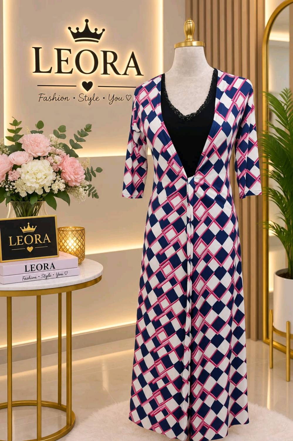 ✨ ملابسنا غير، ستايلك غير ✨ليوار✨ 

👗 موديلات راقية وبأجمل التصاميم
📏 متوفر قياسات مختلفة
📦 الحجز متوفر لجميع الموديلات
📞 للحجز والاستفسار: ***********

💖 لا تفوتين الفرصة، اختاري موديلج واحجزيه هسه!