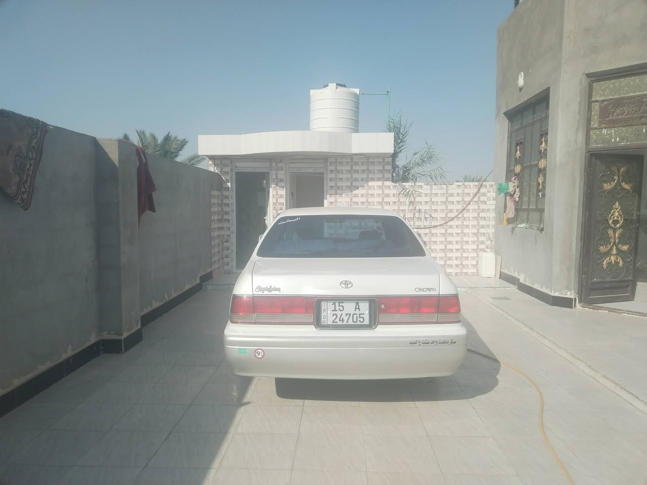 سلام عليكم ورحمة الله سياره راس الثور موديل 96سياره باسمي مكفوله ظربه  والعيب الشرعي والمداور ثاني يوم كير ومكينه وحداديه وتخم تاير وتبريد ومنظومة زنون متوازي على بيعها بسبب ظروف سياره مال بيت مو مال شغل مخليه جواي من انزل من الدوام بس صار عدي ضرف وصرت ابيع سعرها 95وبيه مجال الشراي يتصل مااجاوب على كل رساله ***********
