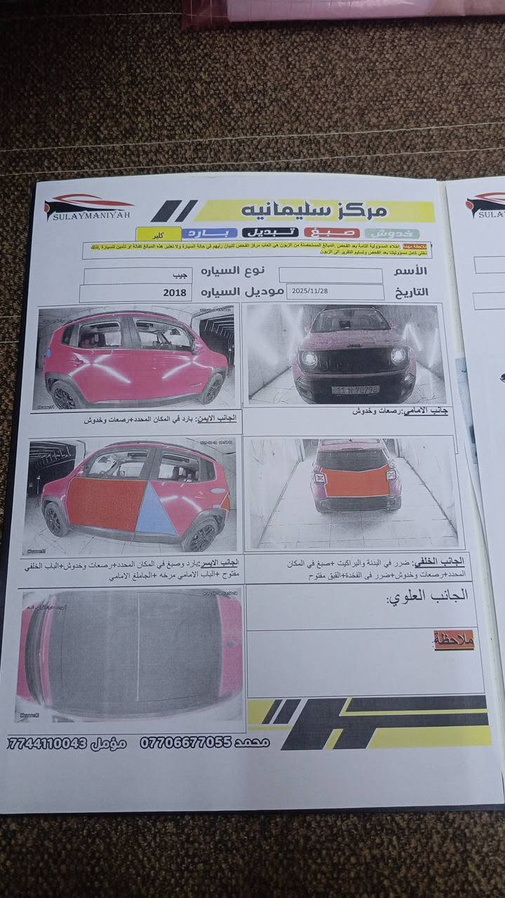رينيجيد • ٢٠١٨ • رقم بغداد