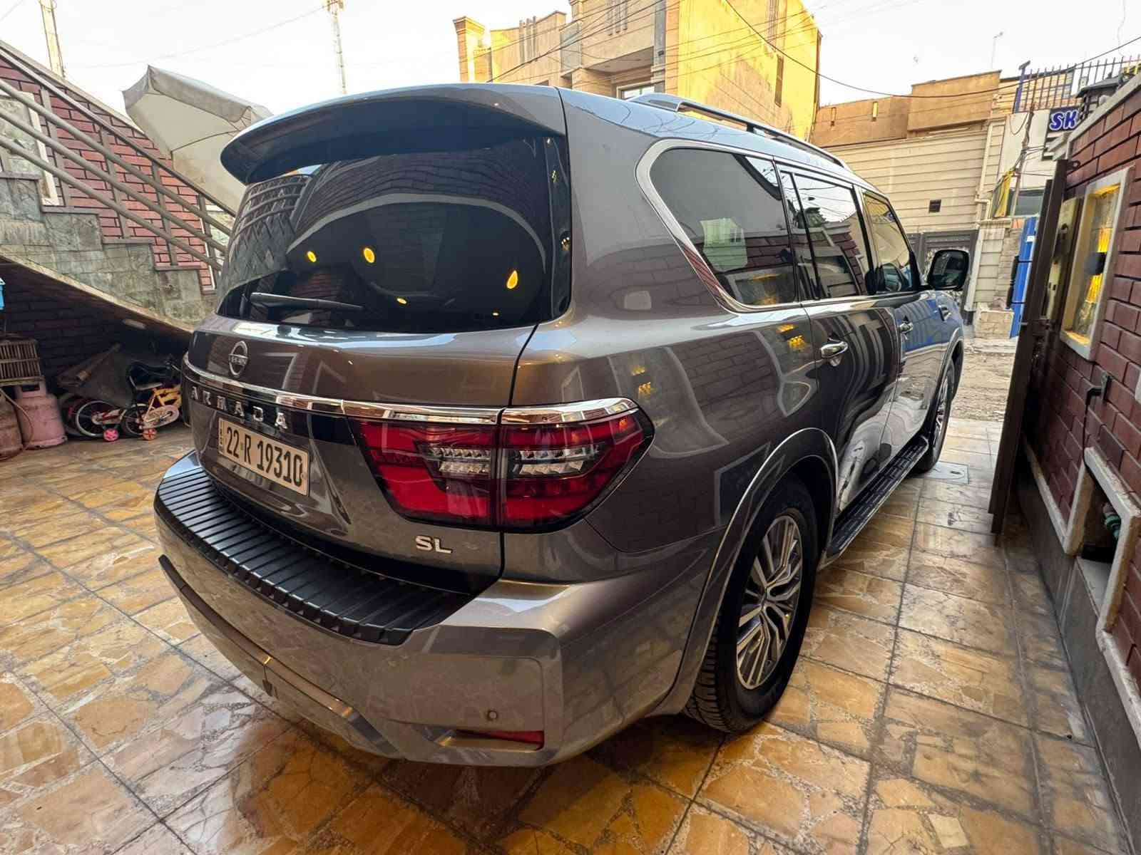 🚙 Nissan Armada SL 2023

💰 السعر: 369 ورقة
📞 ***********
📍 العنوان: الدورة – شارع أبو طيارة

🔥 نيسان أرمادا SL 2023 – فخامة وقوة ومواصفات عالية

واحدة من أرقى فئات الأرمادا، بمواصفات SL المميزة، تجمع بين الفخامة والرحابة والقوة.

🔹 محرك 5.6L V8 بقوة 400 حصان
🔹 قير أوتوماتيك 7 سرعات
🔹 كامرات 360 درجة
🔹 رادار 360 درجة
🔹 صندوق خلفي كهربائي
🔹 فتحة سقف
🔹 مقاعد جلد
🔹 مقاعد أمامية كهربائية
🔹 تسخين المقاعد
🔹 شاشة كبيرة ونظام ترفيهي
🔹 Apple CarPlay & Android Auto
🔹 دخول وتشغيل ذكي
🔹 مثبت سرعة
🔹 حساسات أمامية وخلفية
🔹 مواصفات SL كاملة

🛠️ حالة السيارة:
✔️ الضرر بدون صبغ
✔️ بدون أي إيرباك
✔️ الضرر فقط تعديل PDR
✔️ بدون أضرار هيكلية
✔️ السيارة نظيفة وجاهزة للاستخدام

📋 الأوراق والمعلومات:
✔️ رقم أربيل
✔️ الرقم باسمي شخصياً
✔️ فحص وهزة
✔️ رقم جديد بالكامل

⭐ سيارة عائلية فخمة، واسعة وقوية… ومواصفات SL تخليها مميزة بكل تفاصيلها.

📞 للاستفسار: ***********
📍 الدورة – شارع أبو طيارة

💰 السعر: 369 ورقة بغداد, العراق
