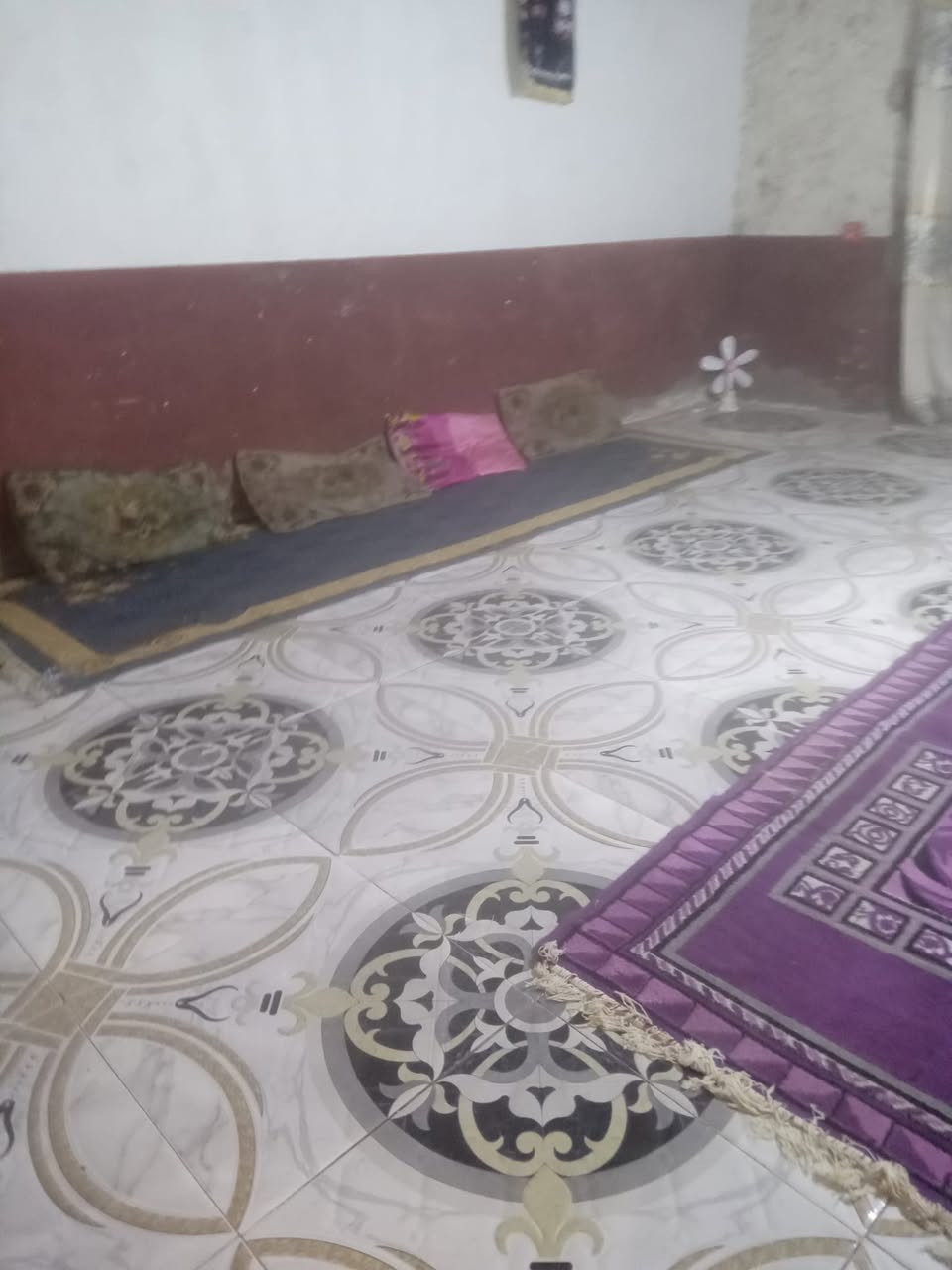 السلام عليكم بيت حواسم لبيع بالعراضات بناء جديد البيت كله عكاده مساحه ٢٠٠ متر وياه عرصه ١٠٠ متر بصف البيت والبيت يتكون من استقبال وغرفه وصاله ومطبخ والصحيات داخليه وخارجيه والبيت مامعوض ونظيف بالعرضات والله بناء جديد سعره ١٦ مليون وبي مجال والموشراي لايكسر بسعر البيت للاستفسار الاتصال على الرقم ***********. الله شاهد البيت نظيف ومامعوض  ماعليه  كص والمنطقة هدؤء يعني امن وروح وين متريد امان كلش والله العظيم والجيران خوش ناس
