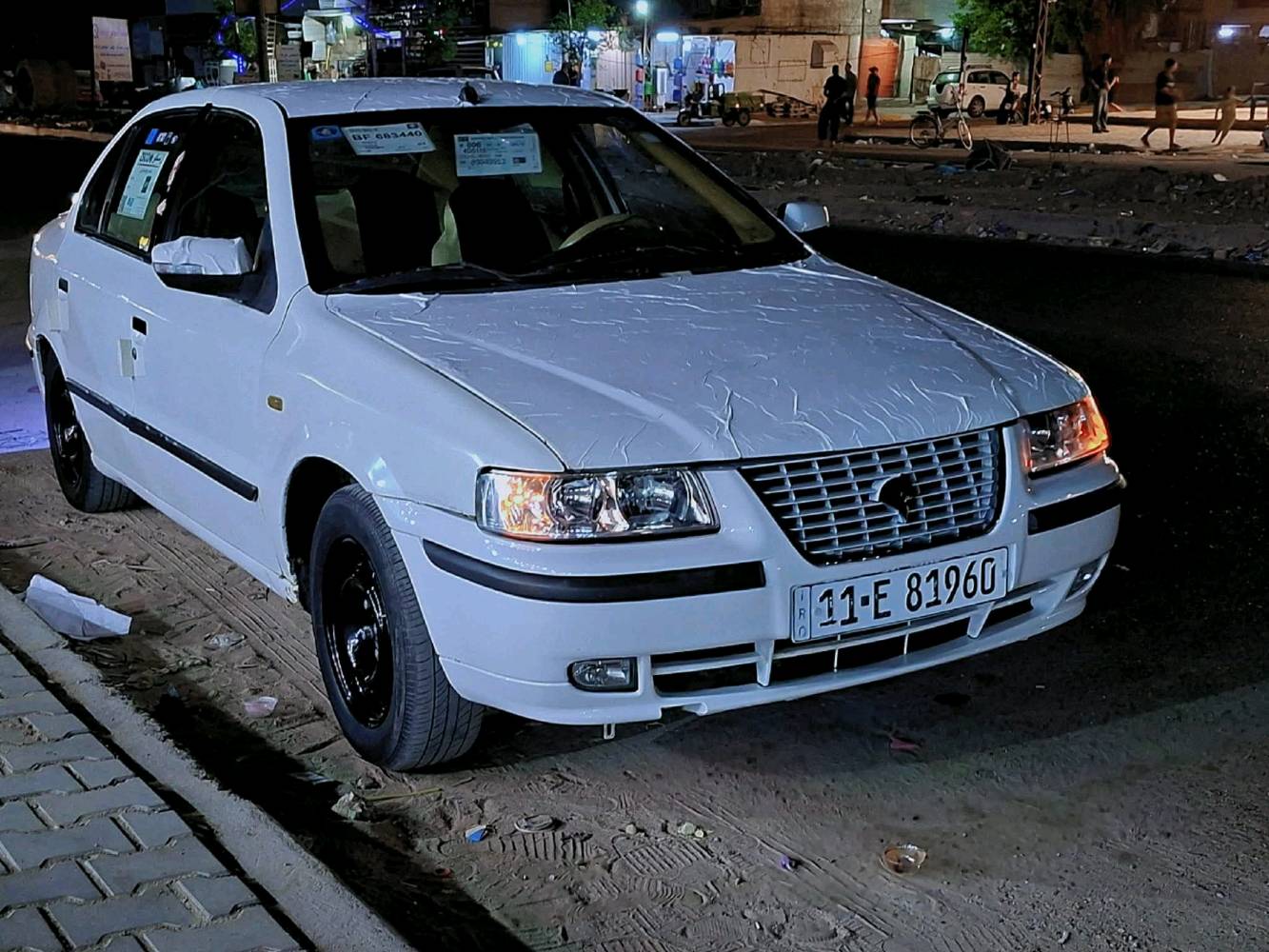 السلام عليكم سمند ٢٠١٢ جاهزه مكينه كير تبريد صدر جدد مصفره من كلشي رقمه بغداد السياره تاخذه ثاني يوم اتحوله مابيه نقص كهربايات زنون بيه  كله جديده مراوح جدد كامله فقط نقصه كشن سايق طاك اتحلمه اتبدله ابكيفك او راح ابيعه جوه سعره الله شاهد ٣٧ او بيه مجال الجيه فقط تحياتي للجميع ***********
