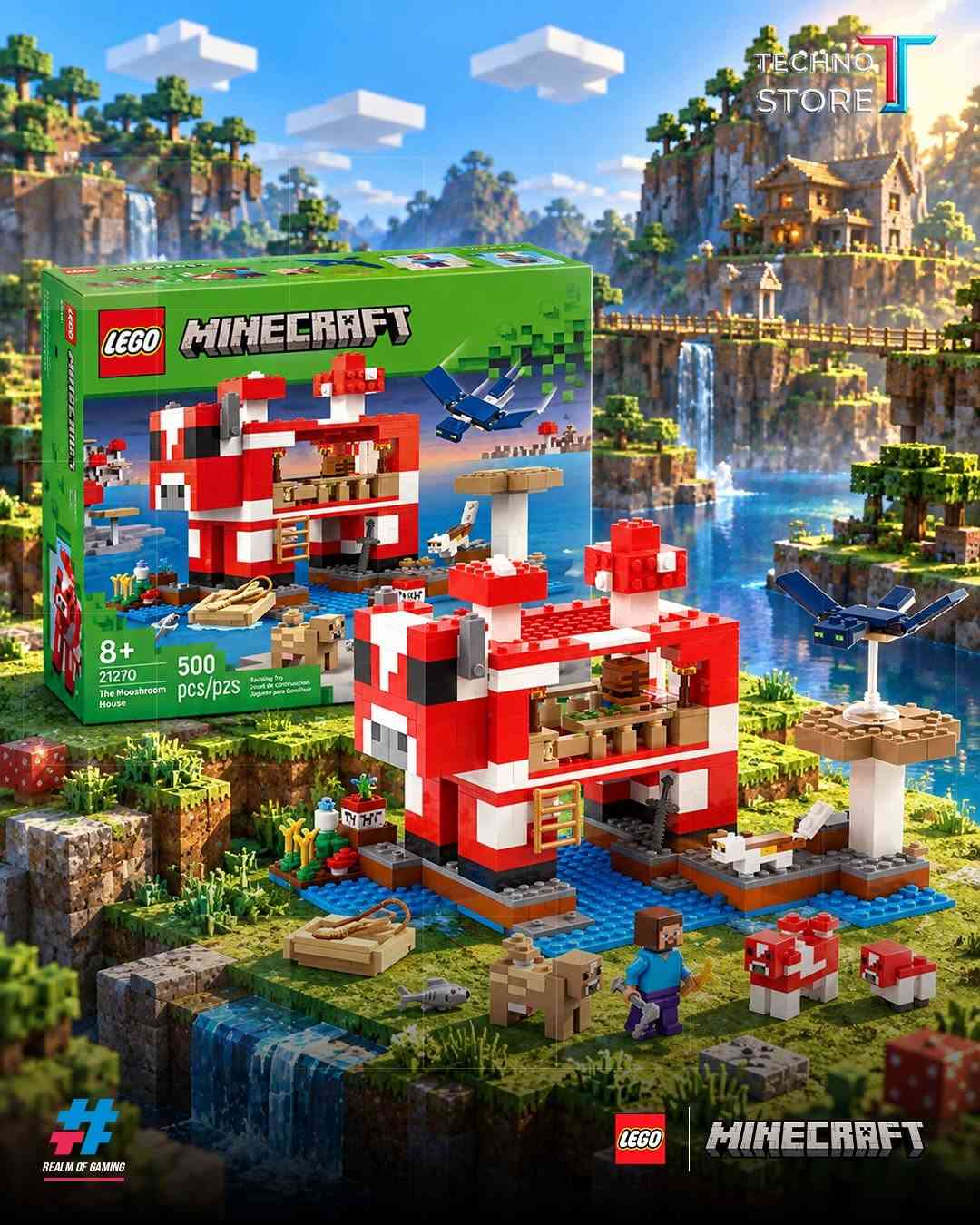 TechnoStore |  LEGO

من عالم المكعبات إلى عالم LEGO® ⛏️🟩
ابنِ مغامرتك قطعة بقطعة واسترجع أجمل لحظات Minecraft بتفاصيل تخبل لعشاق اللعبة. ✨.

📦❤️‍🔥توجد خدمه توصيل داخل بغداد والمحافظات ❤️‍🔥📦

✅‌‎الموزع المعتمد لشركه فونكو بالعراق
✅‌‎موزع معتمد لبطاقات يوغي بالعراق 

‌‎1️⃣الفرع الاول 
بغداد - الكاظمية - شارع اكد
***********

‌‎2️⃣الفرع الثاني 
بغداد - شارع الصناعة - قرب شركة النبع
***********
***********⁩l

نص مكتوب في الصور:
- TECHNO STORE REALM OF GAMING