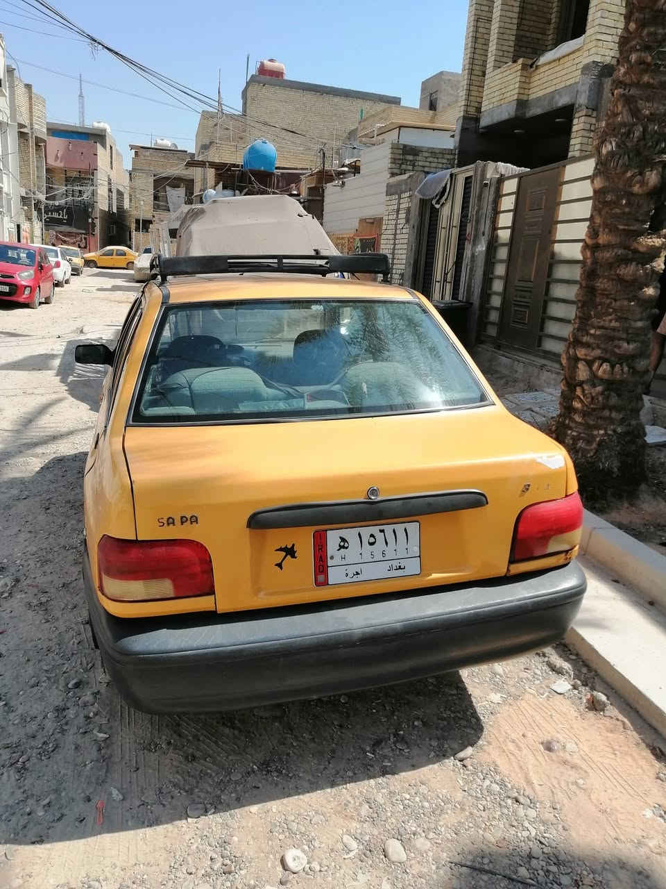 السلام عليكم
سايبه موديل 2014 رقم بغداد مكينه وكير جديد تبريد  جديد تخم تاير
جديد صدر امامي وخلفي جديد بيه نقص احزام امان
وبيهه منضومه غاز السعر32 وبيه مجال العنوان  بغداد
البلديات تقاطع الكهرباء
رقم الهاتف ***********
