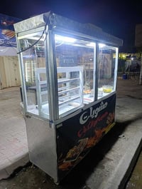 عارضه كباب أو فلافل ستل ستيل نتافه كبال عينكم ستعمال قليل سعر مناسب ات...