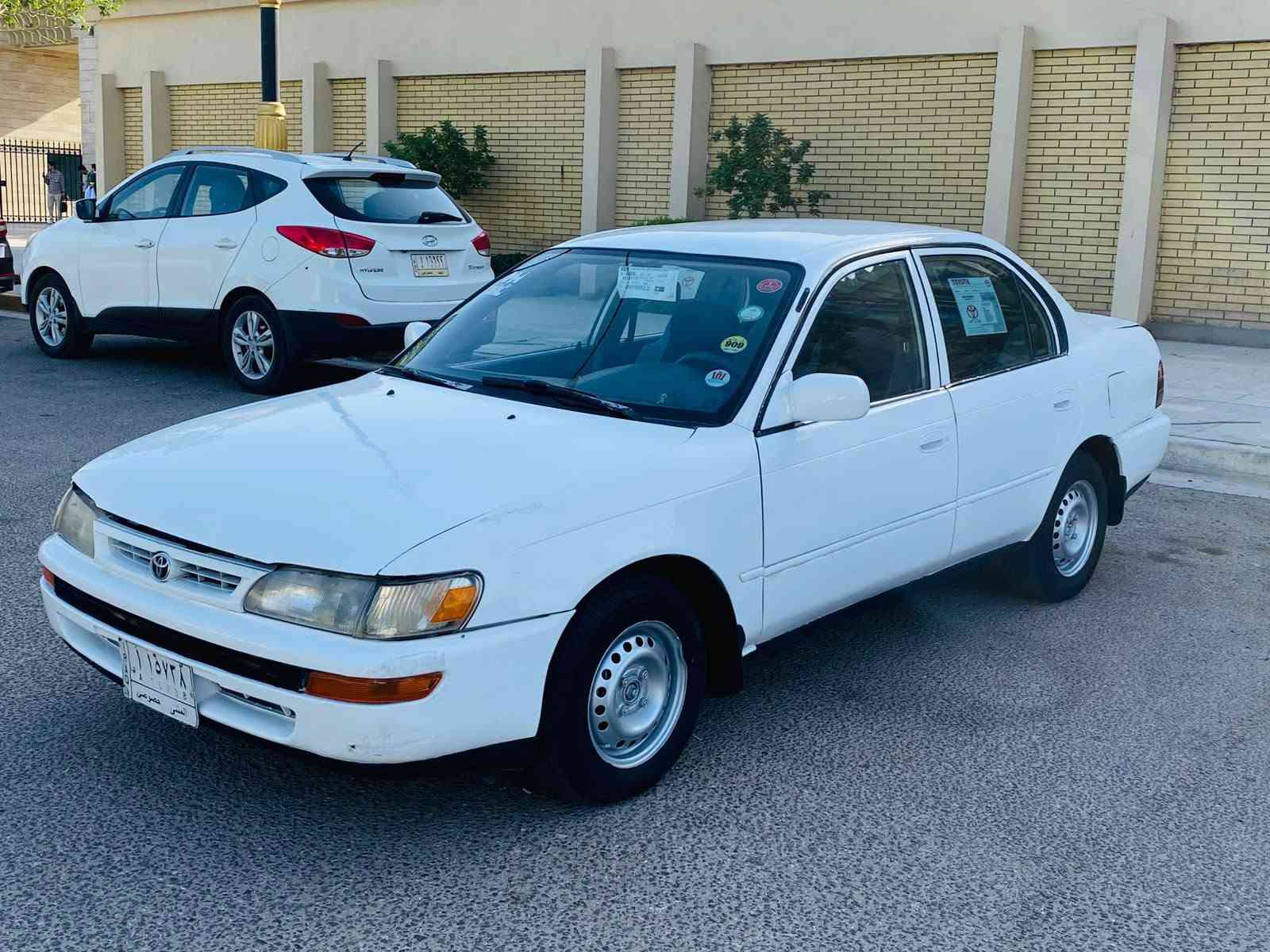 للبيــع تيـــــوتا كورلا. يسره بلاد  السعر 53 وبيه مجال 
المـــوديــل 1994 
  . مداور ثاني يوم   مصبوغه جماليه بدون لا ضربه ولا شي مكفولـة مــن العيــب الشرعـي.               
كيــر ومكيــنة مكفـولات. 
 حدادية خلفيــة اماميــة جيد 
مكان سيارة كربلاء الاستفسار انتصل علا رقم *********** كربلاء, العراق
