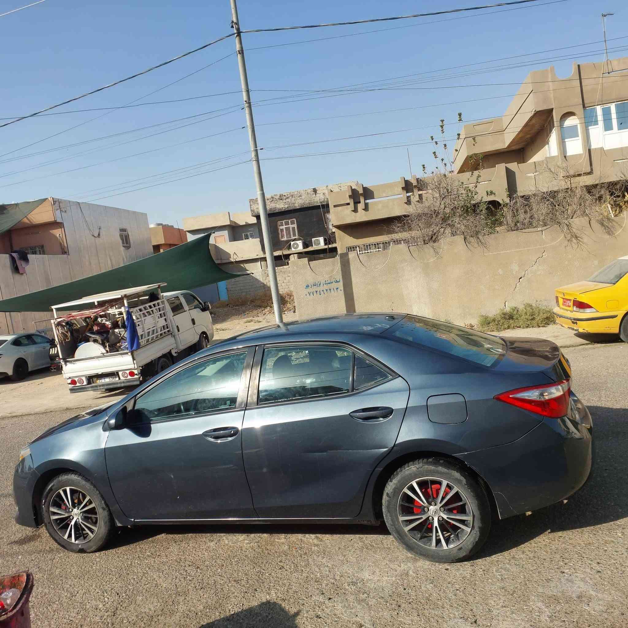 السلام عليكم 
كورلا ٢٠١٦ للبيع 
٣ قطع بونيد جاملغ وشبر بلجنطة 
سواصي سليمة 
كير محرك شرط 
مكان كركوك 
سعر 105
