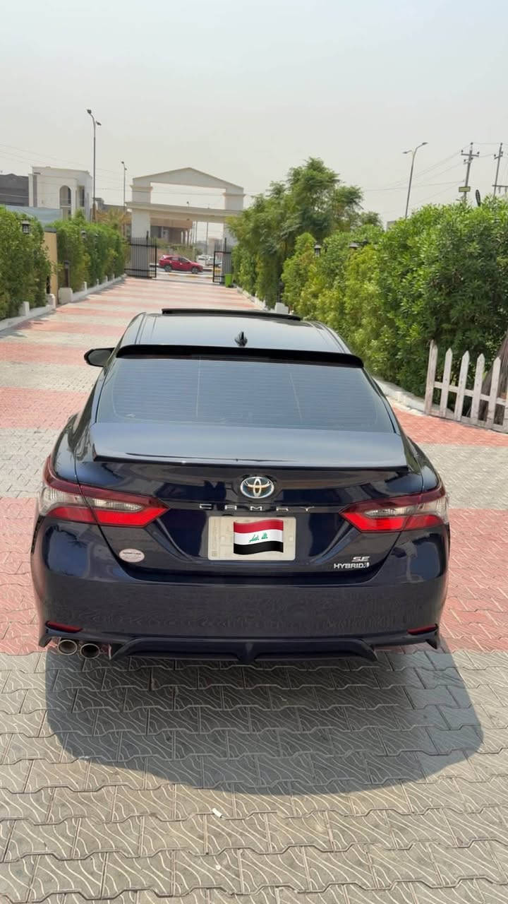 من رخصت الادمن :
للبيع تويوتا كامري 2022 وارد امريكي هايبرد وبانزين رقم بغداد بـ اسمي 
ماشيه 70 الف گير محرك بلادي ،مواصفات السياره se بلاص ، بصمه - فتحه- كشنات جلد - كشن السائق كهرباء- شاشه كبيره تدعم نظام كار بلي- كامره دواره - رادار - تحكم ستيرن كامل - نظام النقطه العمياء- قياده ذاتيه خروج المسار- لايت عدسه زنون عالي ناصي بلادي- اشاره بلمرايه ،، وباقي المواصفات المعروفه ،،
حادث السياره فقط نص البنيد شرط بدون دواخل فقط ايرباك ستيرن راجع سستم ، وقطعتين كلير من امريكا فقط جاملغ وباب رش  بدون معجون بدون دواخل وباقي السياره مكفوله..
السعر المطلوب: 183$ وبيها مجال
مكان السياره : الانبار / فلوجة
للاستفسار: ***********
*********** واتساب

