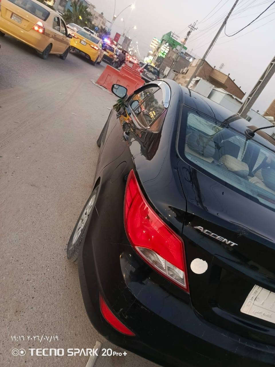 سلام عليكم اكسنت وارد امريكي ضربته بجاملغ ماعابر  سياره 1600مكينه وكير وحداديه جاهزه سياره تبريد وي سويج مامتواجد خاص رقم صاحب سياره ***********4 سعر80قفل
