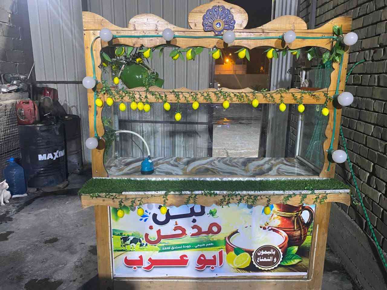 السلام عليكم عربانه مال لبن جديده
كامله مع الغراض شلع 
وتصير مال لبلبي ابيه طباخ موجود 
 مكاني بغداد ابو دشير الاستفسار اتصل  وواتساب ***********
@إشارة
