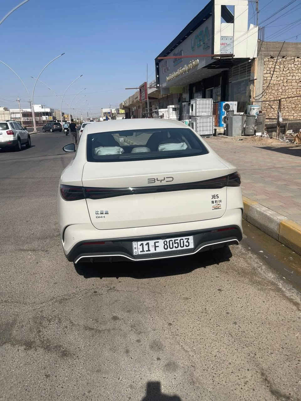 Byd sel 06  فول عدة الفتحة رقم بغداد موديل 2025 بسمي تحويل  مباشر عنوان سيارة رمادي *********** ماشي14الف
