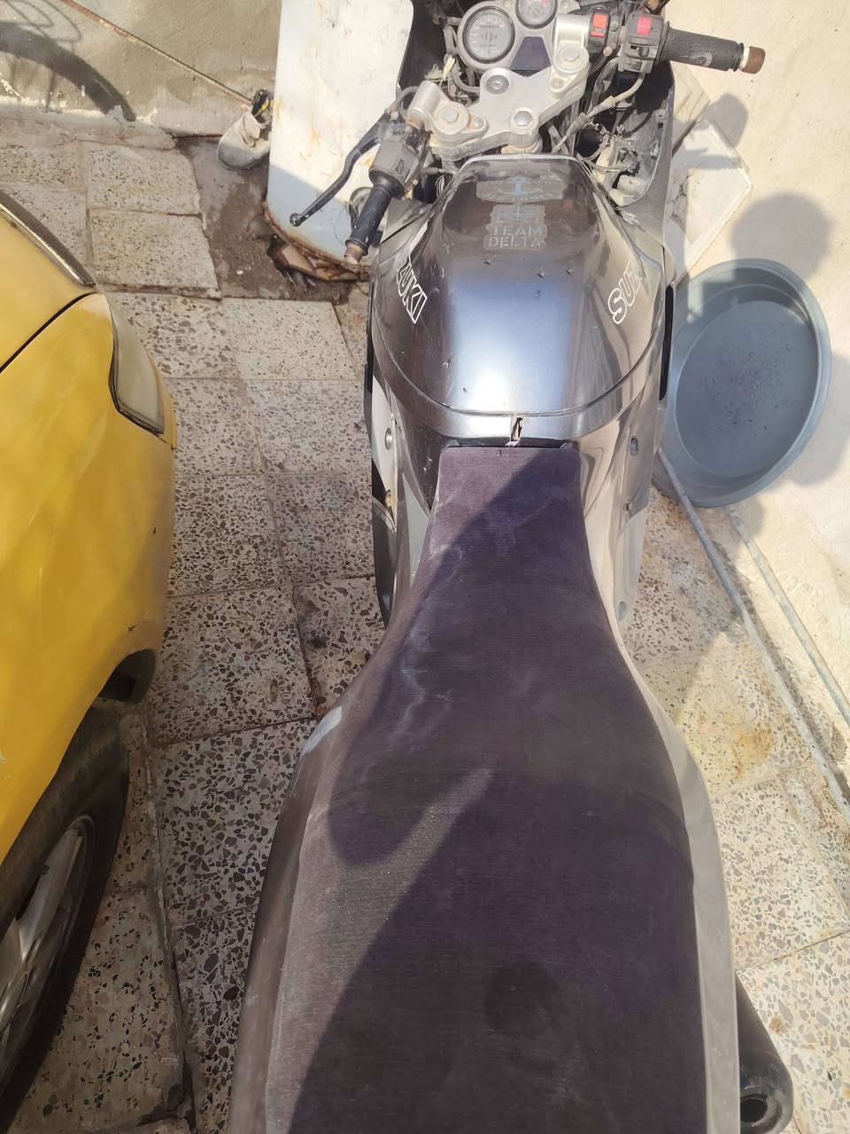 سلام عليكم دراجه للبيع بطحه ساسوكي ام جنطه عطلها تشتغل وتطفي سعر 350وبيها مجال  تجي تجيك وتاخذها من تطلع منيمي معليه بعد خلاص  لاتصال علا رقم ***********

