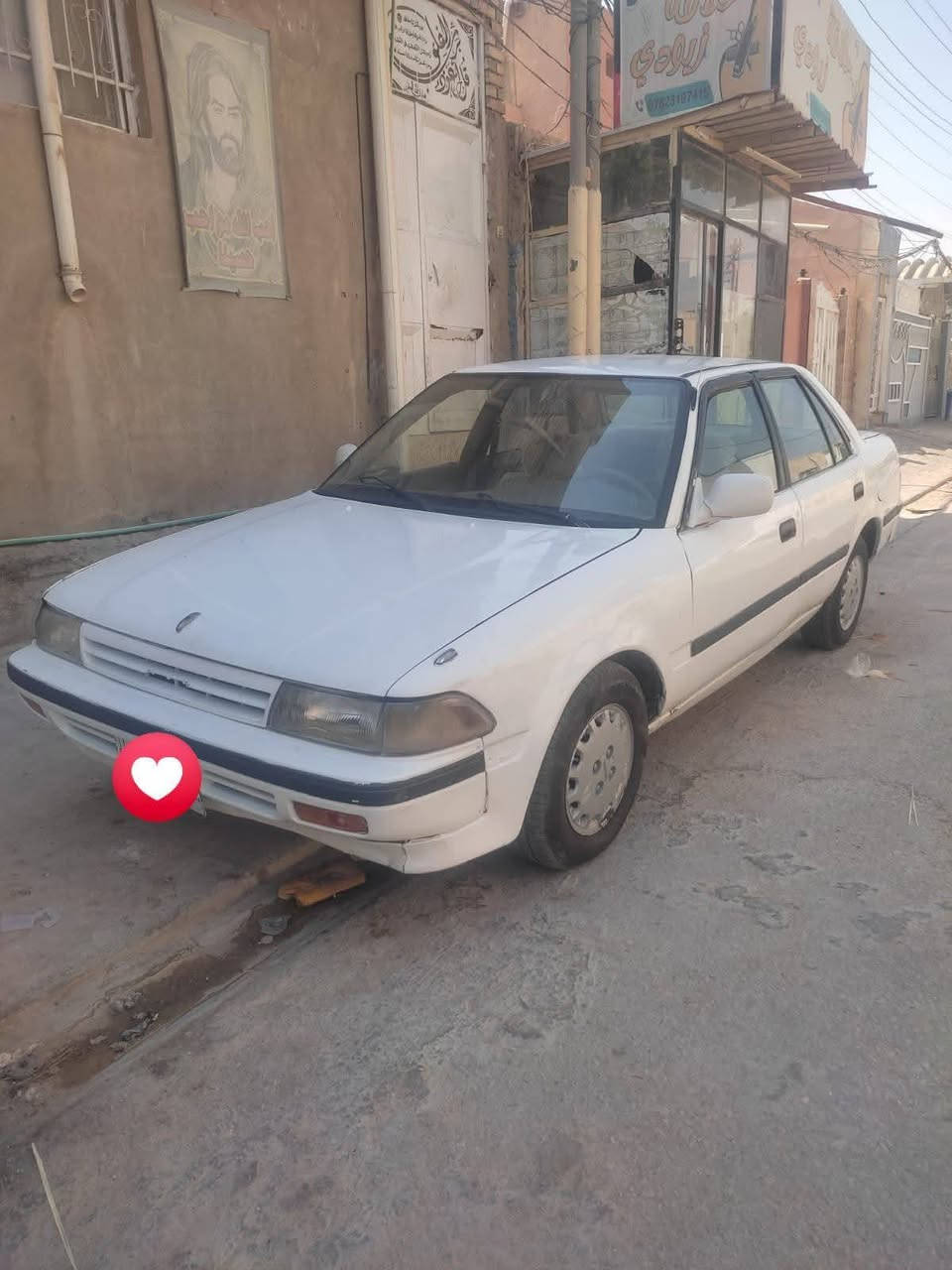 سلام عليكم
سياره كرونة عضم مديل 89
محرك حاوية حدادية نص 
تخم تاير جديد لون أبيض كهربيات كله شغاله 
دواخل نضيفة السعر 32   تبريد ثلج 
رقم ألماني مثنى السنوية ما ساقطة وما عليه ولا ربع غرمات 
تحويل مباشر 
العنوان النجف حي الشهداء قرب مجمع عقيل الربيعي للدراجات
الاتصال على الرقم  ***********  هاذه رقمي وبي وتساب
