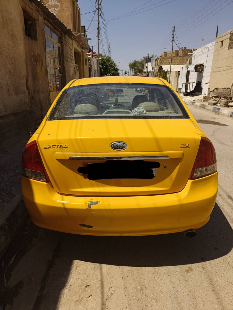 السلام عليكم
كيا سبكترا موديل 9 محرك 2000 محرك وظفيرة جدد 
تبريد نقص غاز وقايش كهربائيات نقص قاعدة فيوزات راعيها موجود السعر 60 بيها مجال تجي وتفحص والشراي يدلل 
الرقم *********** العنوان ناصرية مركز
