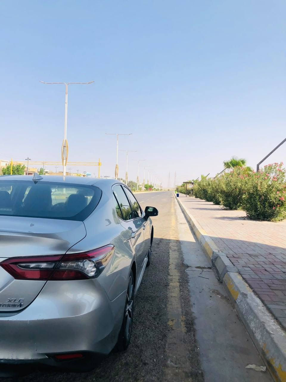 تويوتا كامري (XLE)موديل : 2023
رقم بغداد ب أسمي
سنويه وهزه جديده تحويل ثاني يوم

اللون :  رصاصي سلفر

عداد المسافة : 65m

حجم المحرك : 2500 هايبرد

ملاحظة حادث السيارة : موضح بالصور
بنيد وجاملغ الامامي الايسر
محرك كير بطاريات بلادي كفاله عامه السياره كلش جديده رقم الشاصي والسونار مع الصور 

المواصفات : XLE
فول مواصفات عدا فتحه

شاشة كبيره

شحن واير ليس

كشنات جلد

تحكم كشنات سايق وسكن

ابواب بصمة

بصمة تشغيل 

هاند بريك بصمة

اوتو هولد (𝐀𝐔𝐓𝐎 𝐇𝐎𝐋𝐃)

اوتو ستارت (𝐀𝐔𝐓𝐎 𝐒𝐓𝐀𝐑𝐓)

اوتو ستوب (𝐀𝐔𝐓𝐎 𝐒𝐓𝐎𝐏)

رادار امامي (تحديد مسار)

‏‎رادار جانبي (نقاط عمياء)

‏‎رادار خلفي (التحذير من الاصطدام)

 نظام (𝐄𝐂𝐎)

نظام (𝐍𝐎𝐑𝐌𝐀𝐋)

نظام (𝐒𝐏𝐎𝐑𝐓)

تحكم ستيرن

تبريد قطعتين

كشنات هيتر 

 عدسة زينون بلادي

سعر السياره 185
 او مراوس حسب القناعه
‏‎تفاصيل اكثر الاتصال علی الرقم ***********
WhatsApp 
مكان السياره فلوجه
