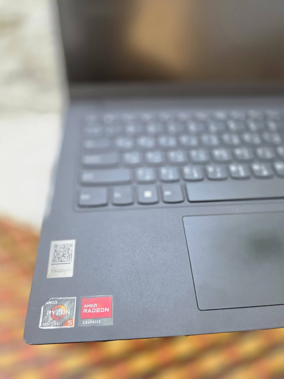 لابتوب لينوفو
رايزن 5 
جيل 9 
هارد 256 ssd 
رام عشوائي 12 
اشغل جميع الالعاب وبرامج المونتاج 
حجم الشاشه 13 
شحن يدوم ٣ ساعه ونصف لابتوب استعمال شخصي يتوفر خدمه توصيل رقم ***********  مكاني البصره / قضاء المدينه
