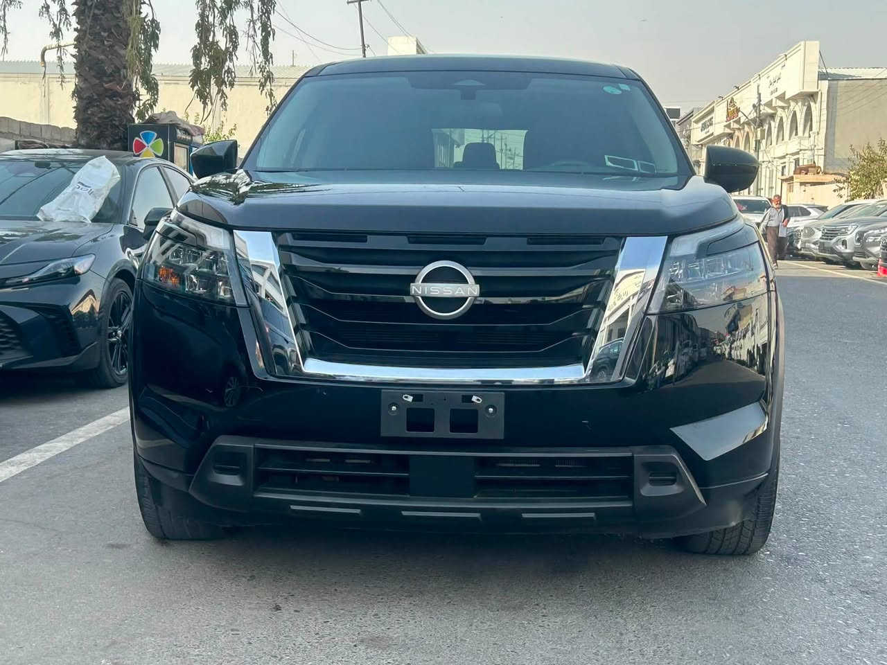 نیسان باثفايندر S  4WD
موديل ٢٠٢٤ 
سعر 219$ 🔥⭐️
السيارة بدون صبغ  - حتى دعاميات مابيها صبغ 
ملاحظة : باب امامي عكس سايق تبديل بلادي نفس لون
بدون ايرباك 
كير + محرك كل بشرط 
بصمة 
شاشة كبير
كاميرا
٧ راكب 
فور ويل 
بيها رادارات امامي +جانبي + خلفي
السيارة بدون رقم 
عنوان اربيل 
رقم تليفون ***********

