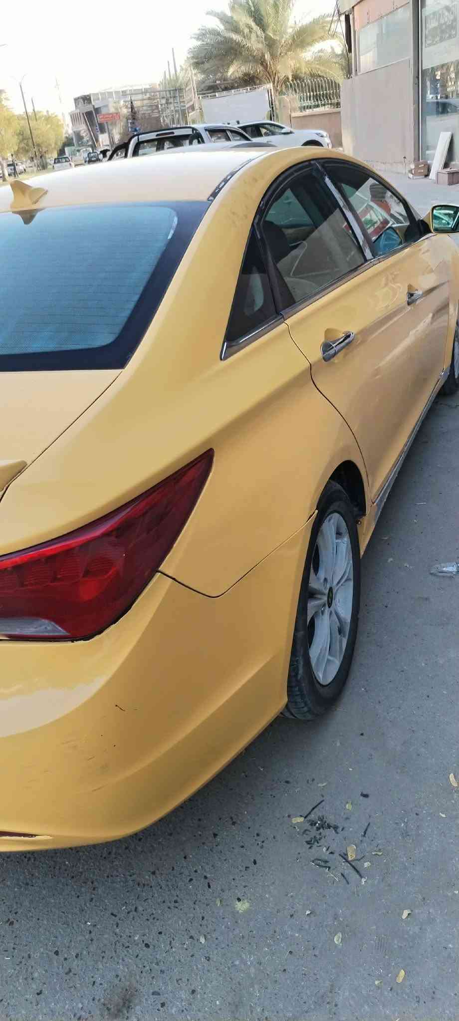 سوناتا ٢٠١١ • وارد امريكا • حادث خلفي